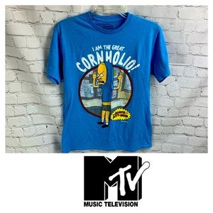 NWT MTV Bevis & Butt-head Cornholio T-Shirt